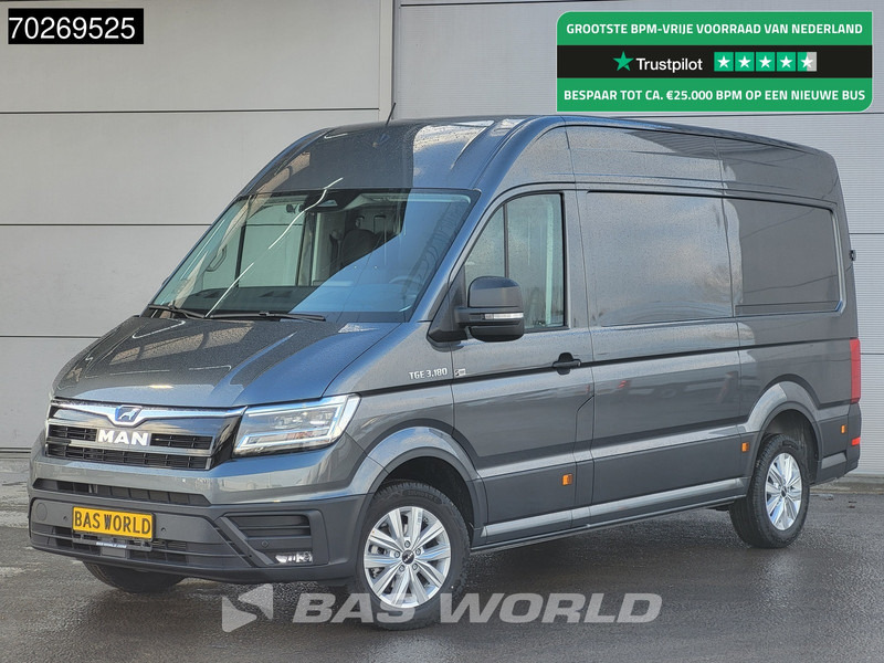 MAN TGE 3.180 Automaat 2025 model Facelift L3H3 Navi CarPlay Camera L2H2 11m3 Airco Cruise control - Furgon: slika MAN TGE 3.180 Automaat 2025 model Facelift L3H3 Navi CarPlay Camera L2H2 11m3 Airco Cruise control - Furgon MAN TGE 3.180 Automaat 2025 model Facelift L3H3 Navi CarPlay Camera L2H2 11m3 Airco Cruise control - Furgon: slika MAN TGE 3.180 Automaat 2025 model Facelift L3H3 Navi CarPlay Camera L2H2 11m3 Airco Cruise control - Furgon