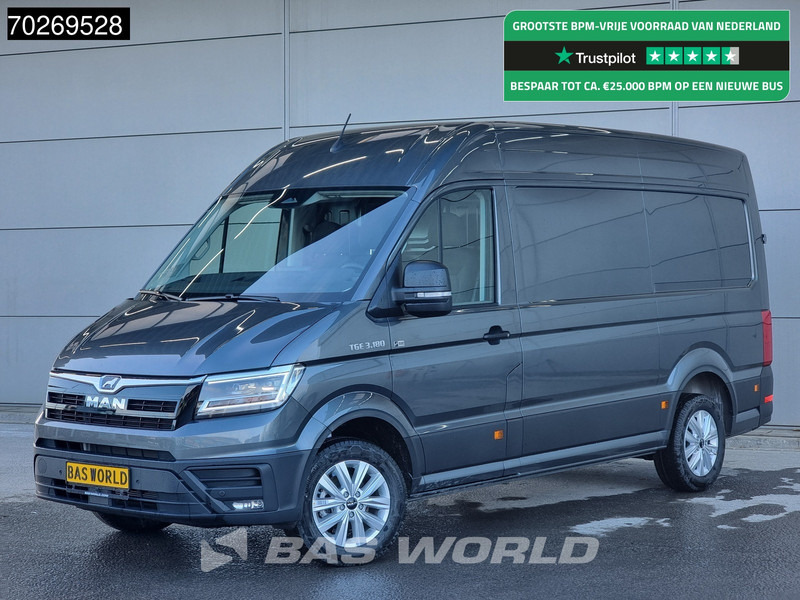 MAN TGE 3.180 Automaat 2025 model Facelift L3H3 Navi CarPlay Camera L2H2 12m3 Airco Cruise control - Furgon: slika MAN TGE 3.180 Automaat 2025 model Facelift L3H3 Navi CarPlay Camera L2H2 12m3 Airco Cruise control - Furgon MAN TGE 3.180 Automaat 2025 model Facelift L3H3 Navi CarPlay Camera L2H2 12m3 Airco Cruise control - Furgon: slika MAN TGE 3.180 Automaat 2025 model Facelift L3H3 Navi CarPlay Camera L2H2 12m3 Airco Cruise control - Furgon