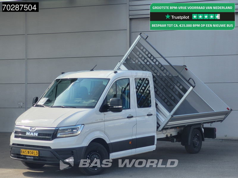 MAN TGE 3.180 Drie-Zijdige Automaat Kipper 2025-Facelift 180PK Trekhaak LED Airco Cruise Navi Euro6 Kipper Tipper Benne Kieper 3m3 Airco Trekh - Mali kamion kiper: slika MAN TGE 3.180 Drie-Zijdige Automaat Kipper 2025-Facelift 180PK Trekhaak LED Airco Cruise Navi Euro6 Kipper Tipper Benne Kieper 3m3 Airco Trekh - Mali kamion kiper MAN TGE 3.180 Drie-Zijdige Automaat Kipper 2025-Facelift 180PK Trekhaak LED Airco Cruise Navi Euro6 Kipper Tipper Benne Kieper 3m3 Airco Trekh - Mali kamion kiper: slika MAN TGE 3.180 Drie-Zijdige Automaat Kipper 2025-Facelift 180PK Trekhaak LED Airco Cruise Navi Euro6 Kipper Tipper Benne Kieper 3m3 Airco Trekh - Mali kamion kiper