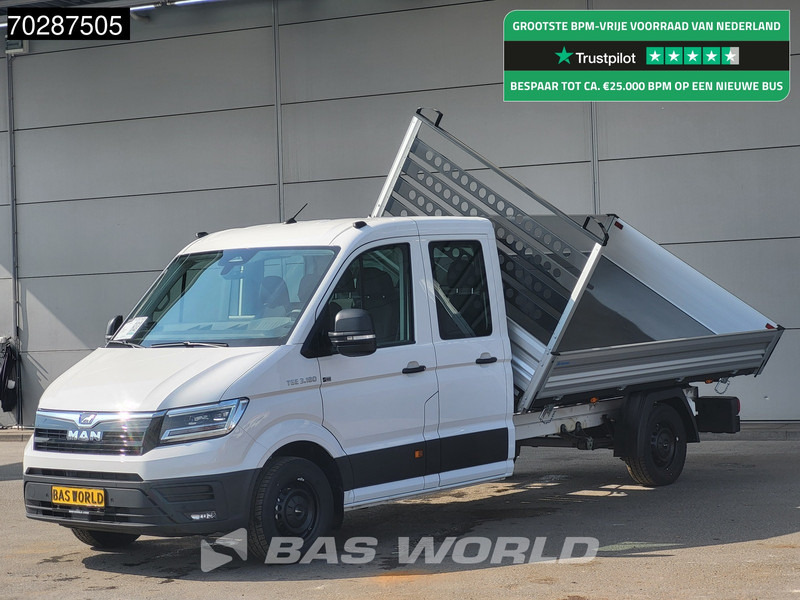 MAN TGE 3.180 Driezijdige Kipper Automaat Dubbel Cabine 2025 Facelift 180PK Trekhaak LED Navi ACC Airco Cruise Euro6 Kipper Tippe Benne Kieper - Mali kamion kiper: slika MAN TGE 3.180 Driezijdige Kipper Automaat Dubbel Cabine 2025 Facelift 180PK Trekhaak LED Navi ACC Airco Cruise Euro6 Kipper Tippe Benne Kieper - Mali kamion kiper MAN TGE 3.180 Driezijdige Kipper Automaat Dubbel Cabine 2025 Facelift 180PK Trekhaak LED Navi ACC Airco Cruise Euro6 Kipper Tippe Benne Kieper - Mali kamion kiper: slika MAN TGE 3.180 Driezijdige Kipper Automaat Dubbel Cabine 2025 Facelift 180PK Trekhaak LED Navi ACC Airco Cruise Euro6 Kipper Tippe Benne Kieper - Mali kamion kiper