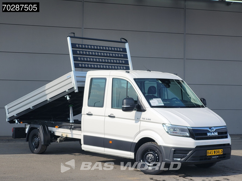 MAN TGE 3.180 Driezijdige Kipper Automaat Dubbel Cabine 2025 Facelift 180PK Trekhaak LED Navi ACC Airco Cruise Euro6 Kipper Tippe Benne Kieper - Mali kamion kiper: slika MAN TGE 3.180 Driezijdige Kipper Automaat Dubbel Cabine 2025 Facelift 180PK Trekhaak LED Navi ACC Airco Cruise Euro6 Kipper Tippe Benne Kieper - Mali kamion kiper MAN TGE 3.180 Driezijdige Kipper Automaat Dubbel Cabine 2025 Facelift 180PK Trekhaak LED Navi ACC Airco Cruise Euro6 Kipper Tippe Benne Kieper - Mali kamion kiper: slika MAN TGE 3.180 Driezijdige Kipper Automaat Dubbel Cabine 2025 Facelift 180PK Trekhaak LED Navi ACC Airco Cruise Euro6 Kipper Tippe Benne Kieper - Mali kamion kiper