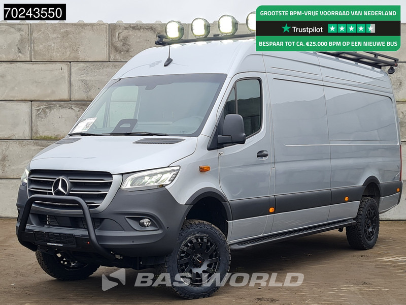 Mercedes-Benz Sprinter 319 CDI Automaat L3H2 4x4 New Model! Overland Special Off Grid ACC Camera MBUX Allrad 4WD Camper basis Airco - Furgon: slika Mercedes-Benz Sprinter 319 CDI Automaat L3H2 4x4 New Model! Overland Special Off Grid ACC Camera MBUX Allrad 4WD Camper basis Airco - Furgon Mercedes-Benz Sprinter 319 CDI Automaat L3H2 4x4 New Model! Overland Special Off Grid ACC Camera MBUX Allrad 4WD Camper basis Airco - Furgon: slika Mercedes-Benz Sprinter 319 CDI Automaat L3H2 4x4 New Model! Overland Special Off Grid ACC Camera MBUX Allrad 4WD Camper basis Airco - Furgon