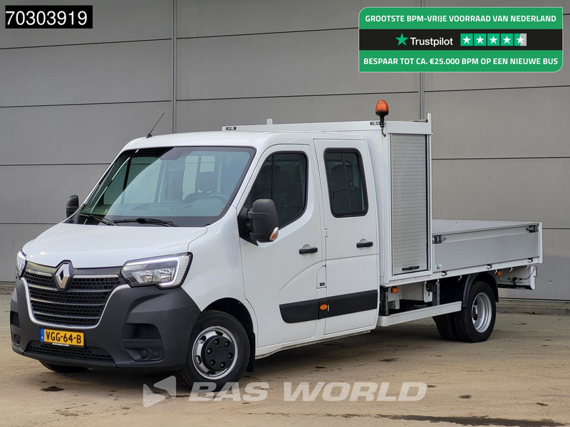 Renault Master 145PK Open Laadbak Dubbel Cabine 3,5t Trekhaak Dubbellucht LED Airco Cruise Standkachel APK 07-2026 Euro6 Pritsche Pickup Open Box Air - Dostavno vozilo s ravnom platformom: slika Renault Master 145PK Open Laadbak Dubbel Cabine 3,5t Trekhaak Dubbellucht LED Airco Cruise Standkachel APK 07-2026 Euro6 Pritsche Pickup Open Box Air - Dostavno vozilo s ravnom platformom Renault Master 145PK Open Laadbak Dubbel Cabine 3,5t Trekhaak Dubbellucht LED Airco Cruise Standkachel APK 07-2026 Euro6 Pritsche Pickup Open Box Air - Dostavno vozilo s ravnom platformom: slika Renault Master 145PK Open Laadbak Dubbel Cabine 3,5t Trekhaak Dubbellucht LED Airco Cruise Standkachel APK 07-2026 Euro6 Pritsche Pickup Open Box Air - Dostavno vozilo s ravnom platformom