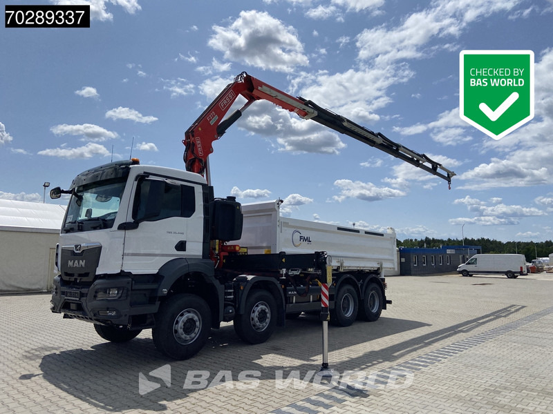 MAN TGS 35.440 8X4 NEW! Fassi F275.026 Kran Crane 13m3 3-Sided Tipper Big-Axle Euro 6 - Kiper, Kamion s kranom: slika MAN TGS 35.440 8X4 NEW! Fassi F275.026 Kran Crane 13m3 3-Sided Tipper Big-Axle Euro 6 - Kiper, Kamion s kranom MAN TGS 35.440 8X4 NEW! Fassi F275.026 Kran Crane 13m3 3-Sided Tipper Big-Axle Euro 6 - Kiper, Kamion s kranom: slika MAN TGS 35.440 8X4 NEW! Fassi F275.026 Kran Crane 13m3 3-Sided Tipper Big-Axle Euro 6 - Kiper, Kamion s kranom