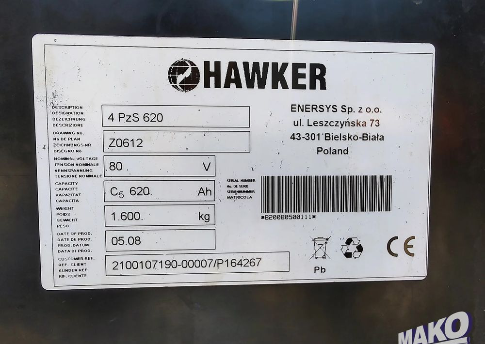 Električni viličar Hyster J2.50XM-717: slika Električni viličar Hyster J2.50XM-717