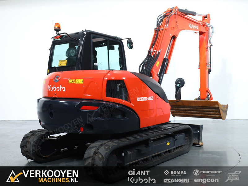 Kubota KX080-4a2 Mono - Mini bager: slika Kubota KX080-4a2 Mono - Mini bager Kubota KX080-4a2 Mono - Mini bager: slika Kubota KX080-4a2 Mono - Mini bager