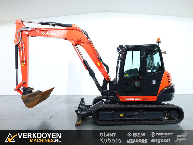 Kubota KX080-4a2 Mono - Mini bager: slika Kubota KX080-4a2 Mono - Mini bager Kubota KX080-4a2 Mono - Mini bager: slika Kubota KX080-4a2 Mono - Mini bager