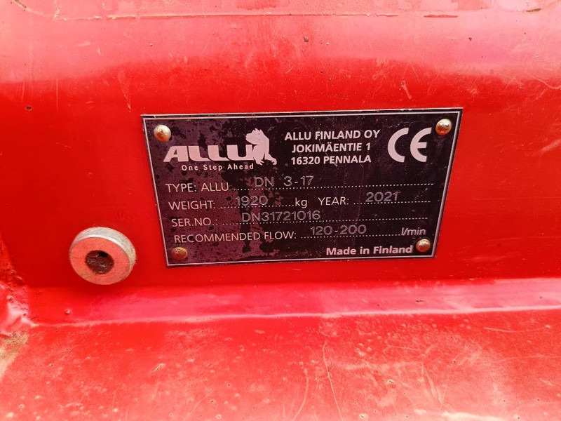 Korpa za Građevinski strojevi ALLU DN 3-17 zeefbak screener bucket 2 ton, CE shovel: slika Korpa za Građevinski strojevi ALLU DN 3-17 zeefbak screener bucket 2 ton, CE shovel