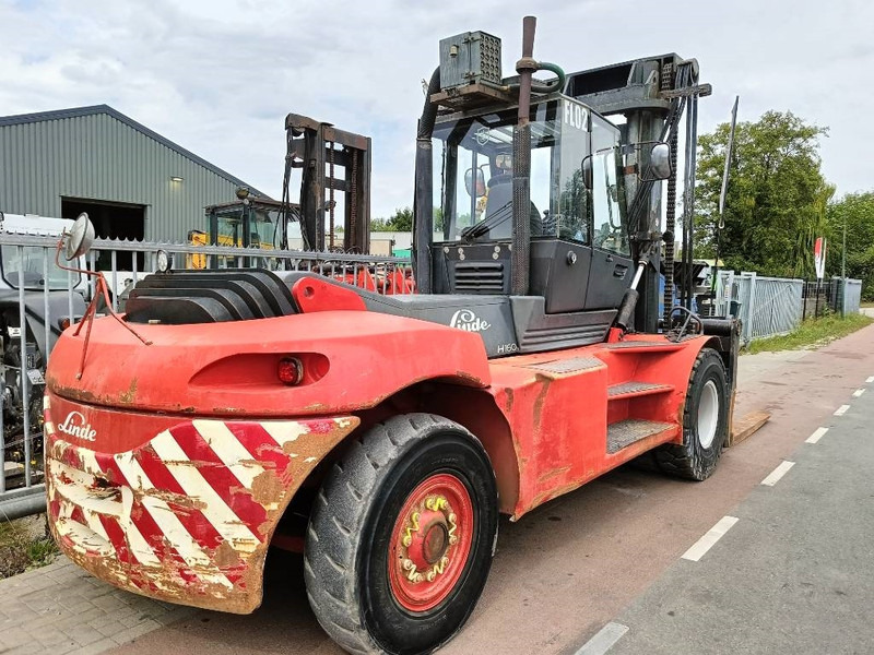 Linde H160 diesel 16T heftruck forklift stapler low mast - Diesel viličar: slika Linde H160 diesel 16T heftruck forklift stapler low mast - Diesel viličar Linde H160 diesel 16T heftruck forklift stapler low mast - Diesel viličar: slika Linde H160 diesel 16T heftruck forklift stapler low mast - Diesel viličar