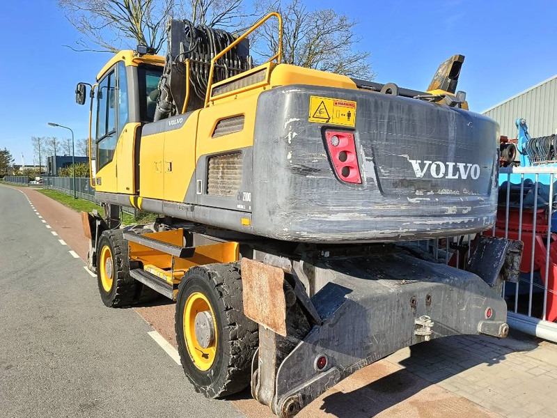 Stroj za rukovanje otpadom za prijevoz smeća Volvo EW 210 D waste industry handler 25ton umslagbagger: slika Stroj za rukovanje otpadom za prijevoz smeća Volvo EW 210 D waste industry handler 25ton umslagbagger