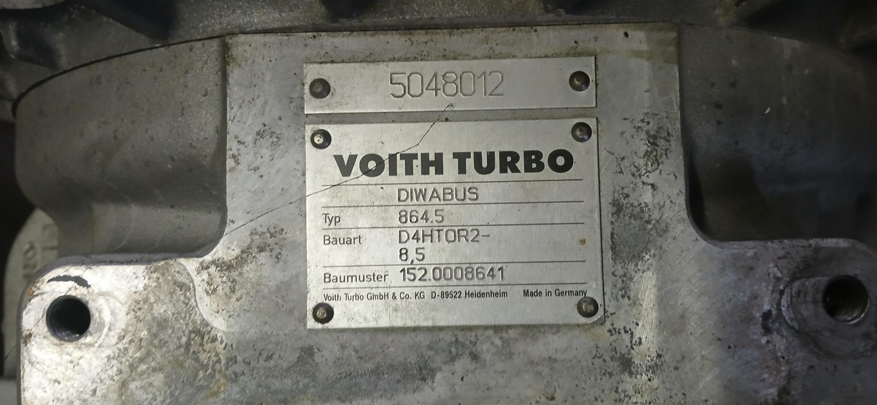 Voith DIWA 864.5 - Prijenos: slika Voith DIWA 864.5 - Prijenos Voith DIWA 864.5 - Prijenos: slika Voith DIWA 864.5 - Prijenos