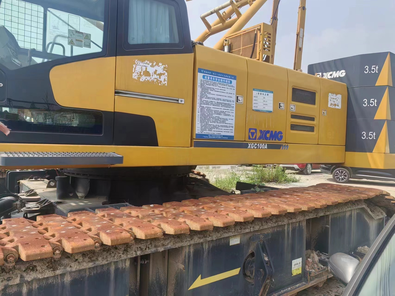XCMG Official Used 100 Ton Mobile Crane XGC100A Hydraulic Lattice Boom Crawler Crane For Sale - Dizalica gusjeničar: slika XCMG Official Used 100 Ton Mobile Crane XGC100A Hydraulic Lattice Boom Crawler Crane For Sale - Dizalica gusjeničar XCMG Official Used 100 Ton Mobile Crane XGC100A Hydraulic Lattice Boom Crawler Crane For Sale - Dizalica gusjeničar: slika XCMG Official Used 100 Ton Mobile Crane XGC100A Hydraulic Lattice Boom Crawler Crane For Sale - Dizalica gusjeničar