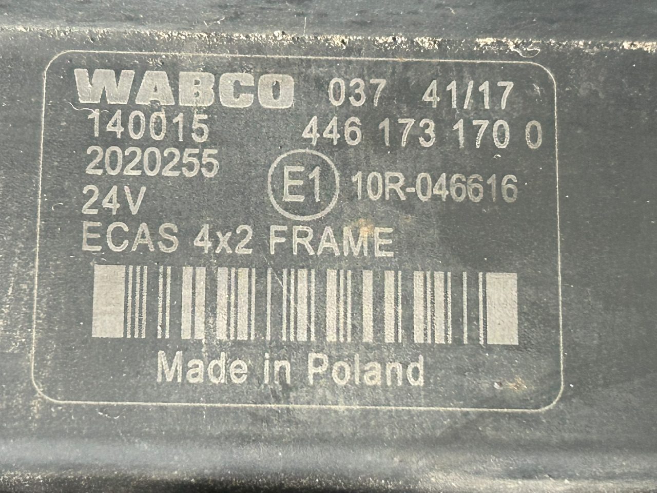 DAF XF 106 480 ECAS COMPUTER CONTROLLER - Upravljačka jedinica (ECU): slika DAF XF 106 480 ECAS COMPUTER CONTROLLER - Upravljačka jedinica (ECU) DAF XF 106 480 ECAS COMPUTER CONTROLLER - Upravljačka jedinica (ECU): slika DAF XF 106 480 ECAS COMPUTER CONTROLLER - Upravljačka jedinica (ECU)