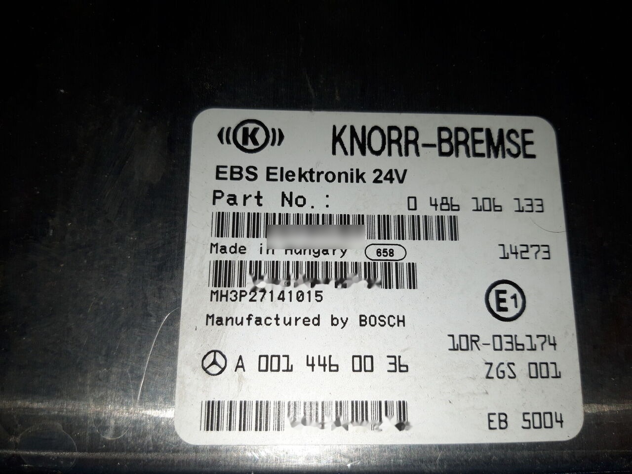 Knorr-Bremse ACTROS MP4 EURO 6 Mercedes-Benz ACTROS MP4 truck - Upravljačka jedinica (ECU) za Kamion: slika Knorr-Bremse ACTROS MP4 EURO 6 Mercedes-Benz ACTROS MP4 truck - Upravljačka jedinica (ECU) za Kamion Knorr-Bremse ACTROS MP4 EURO 6 Mercedes-Benz ACTROS MP4 truck - Upravljačka jedinica (ECU) za Kamion: slika Knorr-Bremse ACTROS MP4 EURO 6 Mercedes-Benz ACTROS MP4 truck - Upravljačka jedinica (ECU) za Kamion