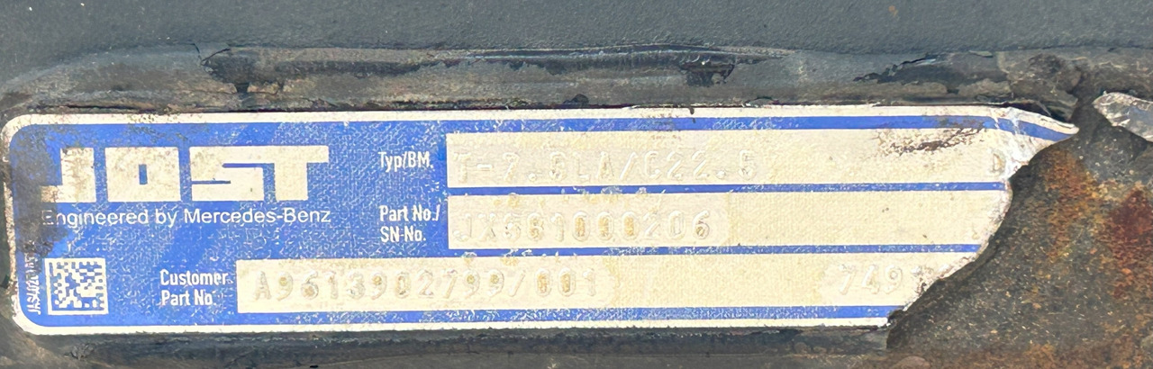 MERCEDES ACTROS MP4 TRAILING AXLE - Stražnja osovina: slika MERCEDES ACTROS MP4 TRAILING AXLE - Stražnja osovina MERCEDES ACTROS MP4 TRAILING AXLE - Stražnja osovina: slika MERCEDES ACTROS MP4 TRAILING AXLE - Stražnja osovina