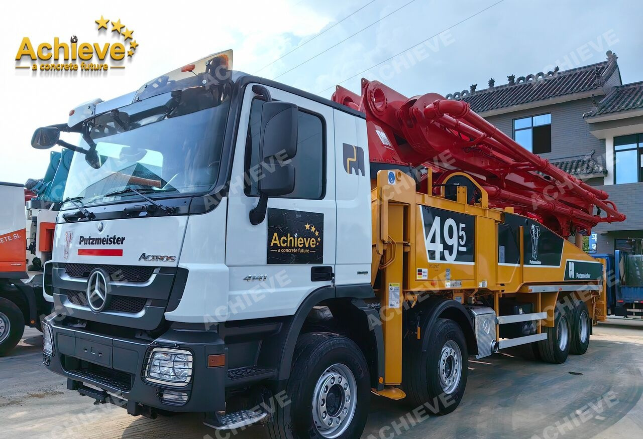 PUTZMEISTER Mercedes-Benz 4141 Putzmeister 49.5M 【ACHIEVE】TOP CONDITION!!! - Beton pumpa: slika PUTZMEISTER Mercedes-Benz 4141 Putzmeister 49.5M 【ACHIEVE】TOP CONDITION!!! - Beton pumpa PUTZMEISTER Mercedes-Benz 4141 Putzmeister 49.5M 【ACHIEVE】TOP CONDITION!!! - Beton pumpa: slika PUTZMEISTER Mercedes-Benz 4141 Putzmeister 49.5M 【ACHIEVE】TOP CONDITION!!! - Beton pumpa