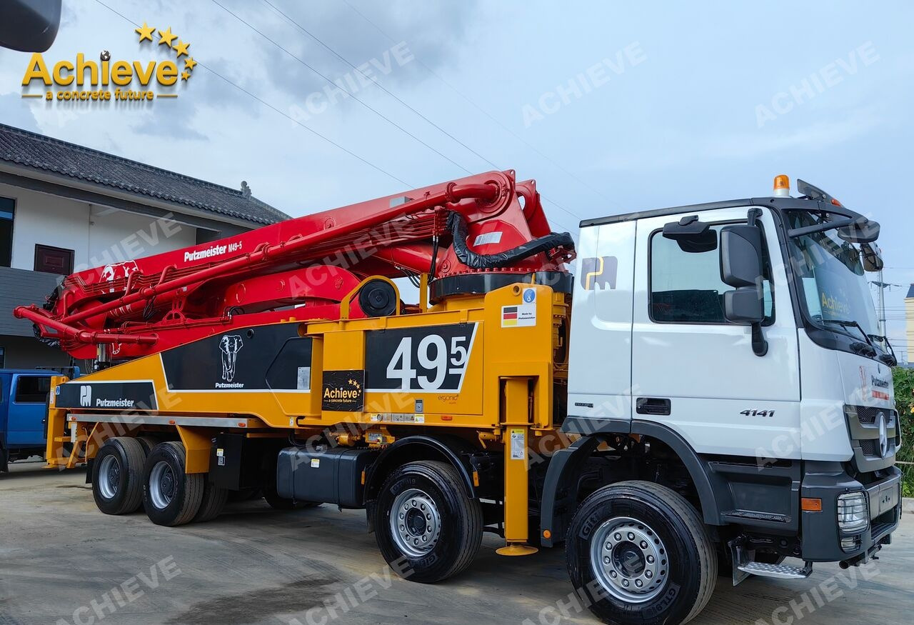 PUTZMEISTER Mercedes-Benz 4141 Putzmeister 49.5M 【ACHIEVE】TOP CONDITION!!! - Beton pumpa: slika PUTZMEISTER Mercedes-Benz 4141 Putzmeister 49.5M 【ACHIEVE】TOP CONDITION!!! - Beton pumpa PUTZMEISTER Mercedes-Benz 4141 Putzmeister 49.5M 【ACHIEVE】TOP CONDITION!!! - Beton pumpa: slika PUTZMEISTER Mercedes-Benz 4141 Putzmeister 49.5M 【ACHIEVE】TOP CONDITION!!! - Beton pumpa