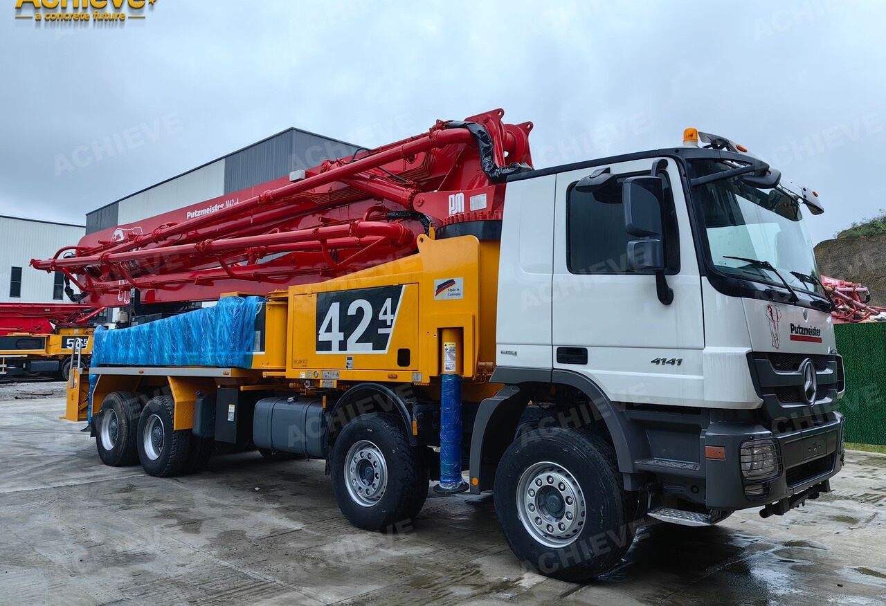 PUTZMEISTER Mercedes-Benz Actros 4141 concrete pumpM42-4R 170 m³【ACHIEVE】TOP CONDITION!!! - Beton pumpa: slika PUTZMEISTER Mercedes-Benz Actros 4141 concrete pumpM42-4R 170 m³【ACHIEVE】TOP CONDITION!!! - Beton pumpa PUTZMEISTER Mercedes-Benz Actros 4141 concrete pumpM42-4R 170 m³【ACHIEVE】TOP CONDITION!!! - Beton pumpa: slika PUTZMEISTER Mercedes-Benz Actros 4141 concrete pumpM42-4R 170 m³【ACHIEVE】TOP CONDITION!!! - Beton pumpa
