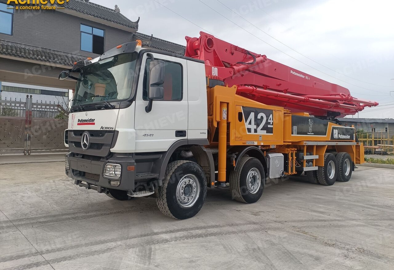 PUTZMEISTER Mercedes-Benz Actros 4141 concrete pumpM42-4R 170 m³【ACHIEVE】TOP CONDITION!!! - Beton pumpa: slika PUTZMEISTER Mercedes-Benz Actros 4141 concrete pumpM42-4R 170 m³【ACHIEVE】TOP CONDITION!!! - Beton pumpa PUTZMEISTER Mercedes-Benz Actros 4141 concrete pumpM42-4R 170 m³【ACHIEVE】TOP CONDITION!!! - Beton pumpa: slika PUTZMEISTER Mercedes-Benz Actros 4141 concrete pumpM42-4R 170 m³【ACHIEVE】TOP CONDITION!!! - Beton pumpa