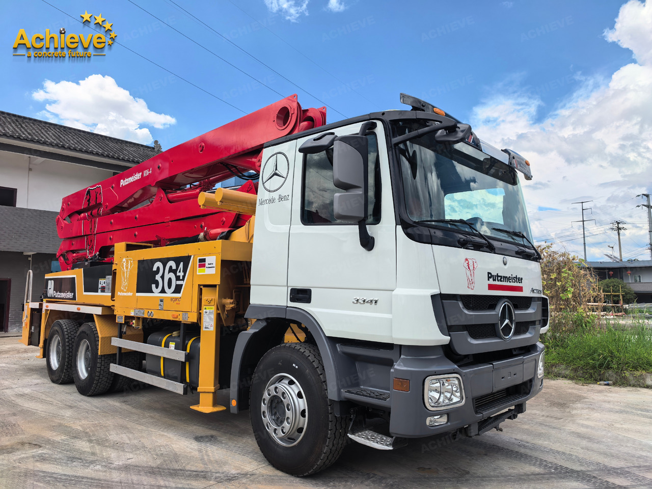 PUTZMEISTER Mercedes-Benz M36-4 2018 ACTROS 3341【ACHIEVE】TOP CONDITION!!! - Beton pumpa: slika PUTZMEISTER Mercedes-Benz M36-4 2018 ACTROS 3341【ACHIEVE】TOP CONDITION!!! - Beton pumpa PUTZMEISTER Mercedes-Benz M36-4 2018 ACTROS 3341【ACHIEVE】TOP CONDITION!!! - Beton pumpa: slika PUTZMEISTER Mercedes-Benz M36-4 2018 ACTROS 3341【ACHIEVE】TOP CONDITION!!! - Beton pumpa