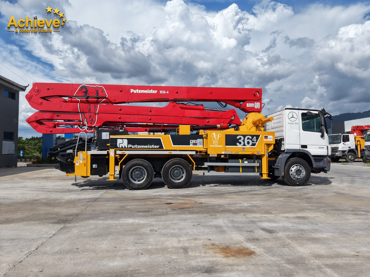 PUTZMEISTER Mercedes-Benz M36-4 2018 ACTROS 3341【ACHIEVE】TOP CONDITION!!! - Beton pumpa: slika PUTZMEISTER Mercedes-Benz M36-4 2018 ACTROS 3341【ACHIEVE】TOP CONDITION!!! - Beton pumpa PUTZMEISTER Mercedes-Benz M36-4 2018 ACTROS 3341【ACHIEVE】TOP CONDITION!!! - Beton pumpa: slika PUTZMEISTER Mercedes-Benz M36-4 2018 ACTROS 3341【ACHIEVE】TOP CONDITION!!! - Beton pumpa