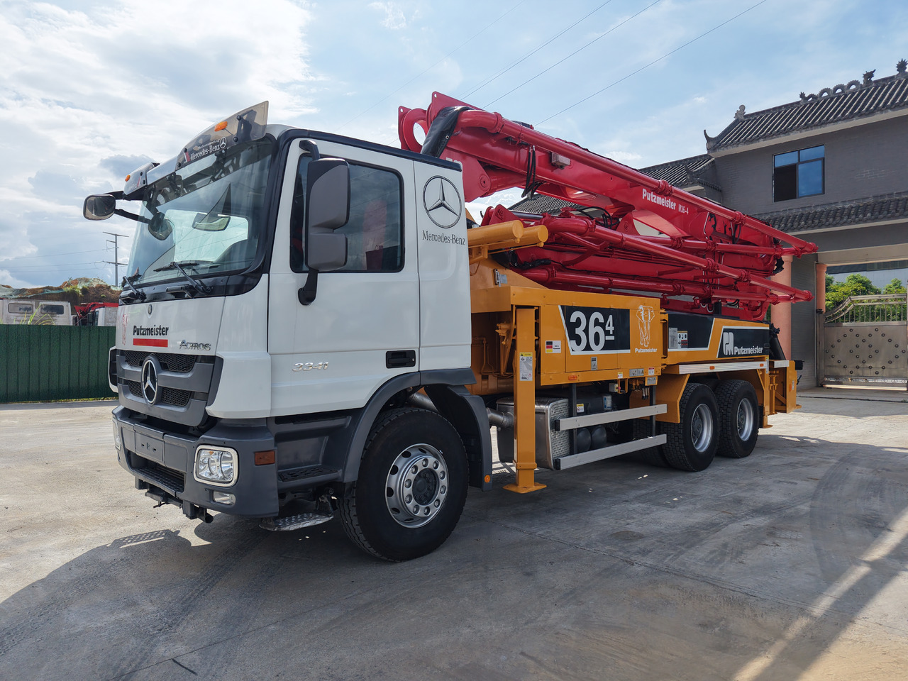 PUTZMEISTER Mercedes-Benz M36-4 2018 ACTROS 3341【ACHIEVE】TOP CONDITION!!! - Beton pumpa: slika PUTZMEISTER Mercedes-Benz M36-4 2018 ACTROS 3341【ACHIEVE】TOP CONDITION!!! - Beton pumpa PUTZMEISTER Mercedes-Benz M36-4 2018 ACTROS 3341【ACHIEVE】TOP CONDITION!!! - Beton pumpa: slika PUTZMEISTER Mercedes-Benz M36-4 2018 ACTROS 3341【ACHIEVE】TOP CONDITION!!! - Beton pumpa