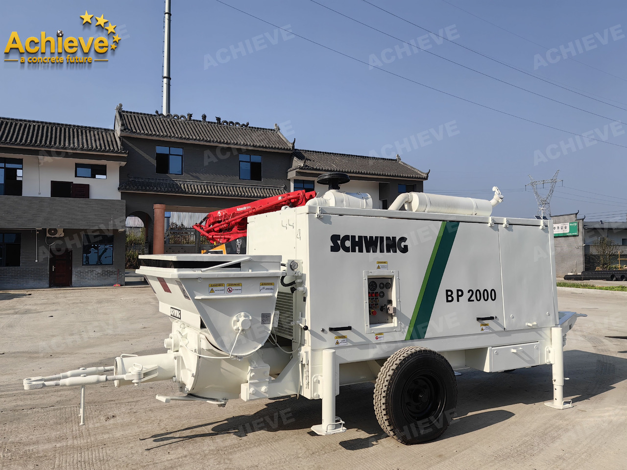 Schwing BP2000 5000kg 2008 Concrete Pump With Brand New High Quality 【ACHIEVE】 TOP CONDITION!!! - Stacionarna pumpa za beton: slika Schwing BP2000 5000kg 2008 Concrete Pump With Brand New High Quality 【ACHIEVE】 TOP CONDITION!!! - Stacionarna pumpa za beton Schwing BP2000 5000kg 2008 Concrete Pump With Brand New High Quality 【ACHIEVE】 TOP CONDITION!!! - Stacionarna pumpa za beton: slika Schwing BP2000 5000kg 2008 Concrete Pump With Brand New High Quality 【ACHIEVE】 TOP CONDITION!!! - Stacionarna pumpa za beton