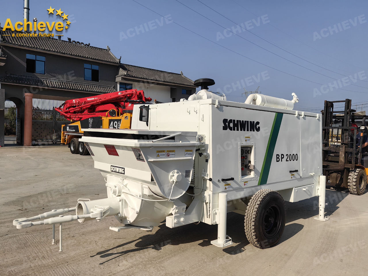 Schwing BP2000 5000kg 2008 Concrete Pump With Brand New High Quality 【ACHIEVE】 TOP CONDITION!!! - Stacionarna pumpa za beton: slika Schwing BP2000 5000kg 2008 Concrete Pump With Brand New High Quality 【ACHIEVE】 TOP CONDITION!!! - Stacionarna pumpa za beton Schwing BP2000 5000kg 2008 Concrete Pump With Brand New High Quality 【ACHIEVE】 TOP CONDITION!!! - Stacionarna pumpa za beton: slika Schwing BP2000 5000kg 2008 Concrete Pump With Brand New High Quality 【ACHIEVE】 TOP CONDITION!!! - Stacionarna pumpa za beton