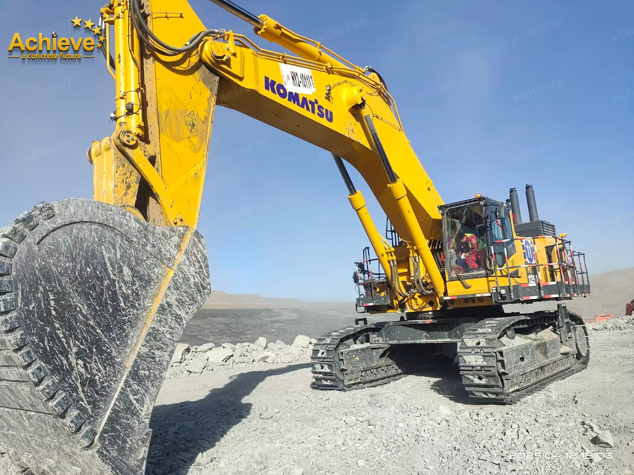Komatsu 【ACHIEVE】TOP CONDITION!!! PC1250-11R 2023 4500h Horsepower (HP) 758 HP @ 1,800 rpm Operating weight (lbs) 269,300 - 272,600 Bucket Capacity (yd3) 5.3-9.5 - Bager gusjeničar: slika komatsu 【ACHIEVE】TOP CONDITION!!! PC1250-11R 2023 4500h Horsepower (HP) 758 HP @ 1,800 rpm Operating weight (lbs) 269,300 - 272,600 Bucket Capacity (yd3) 5.3-9.5 - Bager gusjeničar Komatsu 【ACHIEVE】TOP CONDITION!!! PC1250-11R 2023 4500h Horsepower (HP) 758 HP @ 1,800 rpm Operating weight (lbs) 269,300 - 272,600 Bucket Capacity (yd3) 5.3-9.5 - Bager gusjeničar: slika komatsu 【ACHIEVE】TOP CONDITION!!! PC1250-11R 2023 4500h Horsepower (HP) 758 HP @ 1,800 rpm Operating weight (lbs) 269,300 - 272,600 Bucket Capacity (yd3) 5.3-9.5 - Bager gusjeničar