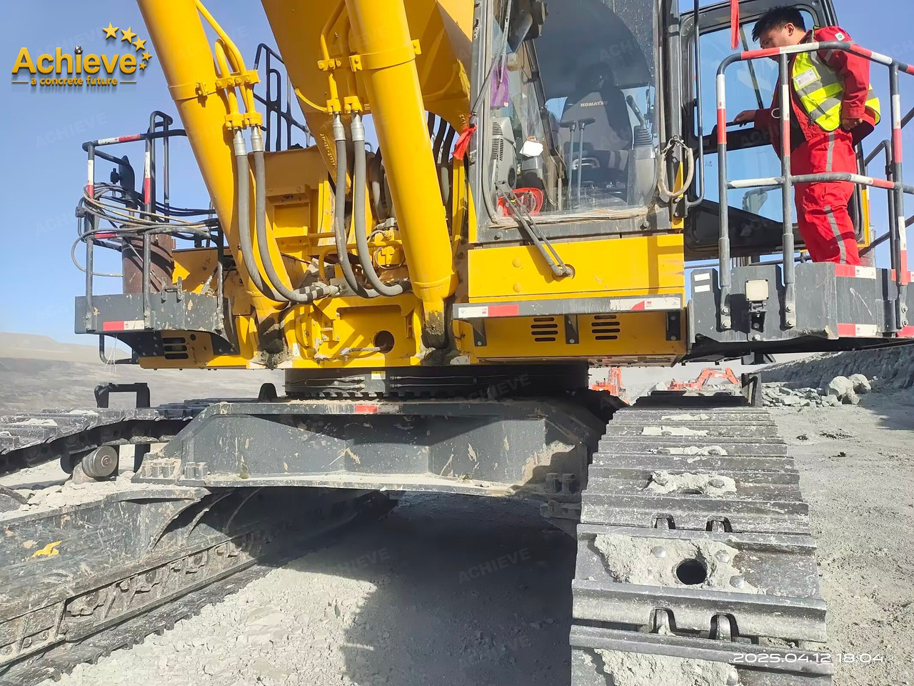 Komatsu 【ACHIEVE】TOP CONDITION!!! PC1250-11R 2023 4500h Horsepower (HP) 758 HP @ 1,800 rpm Operating weight (lbs) 269,300 - 272,600 Bucket Capacity (yd3) 5.3-9.5 - Bager gusjeničar: slika komatsu 【ACHIEVE】TOP CONDITION!!! PC1250-11R 2023 4500h Horsepower (HP) 758 HP @ 1,800 rpm Operating weight (lbs) 269,300 - 272,600 Bucket Capacity (yd3) 5.3-9.5 - Bager gusjeničar Komatsu 【ACHIEVE】TOP CONDITION!!! PC1250-11R 2023 4500h Horsepower (HP) 758 HP @ 1,800 rpm Operating weight (lbs) 269,300 - 272,600 Bucket Capacity (yd3) 5.3-9.5 - Bager gusjeničar: slika komatsu 【ACHIEVE】TOP CONDITION!!! PC1250-11R 2023 4500h Horsepower (HP) 758 HP @ 1,800 rpm Operating weight (lbs) 269,300 - 272,600 Bucket Capacity (yd3) 5.3-9.5 - Bager gusjeničar