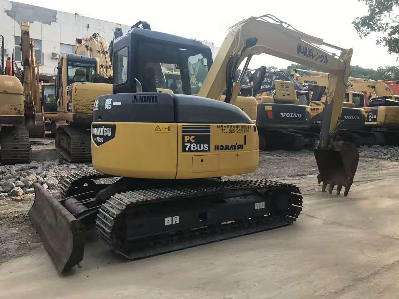 Komatsu Small Excavator PC78US Zero-tail Excavator Made in Japan - Bager gusjeničar: slika Komatsu Small Excavator PC78US Zero-tail Excavator Made in Japan - Bager gusjeničar Komatsu Small Excavator PC78US Zero-tail Excavator Made in Japan - Bager gusjeničar: slika Komatsu Small Excavator PC78US Zero-tail Excavator Made in Japan - Bager gusjeničar