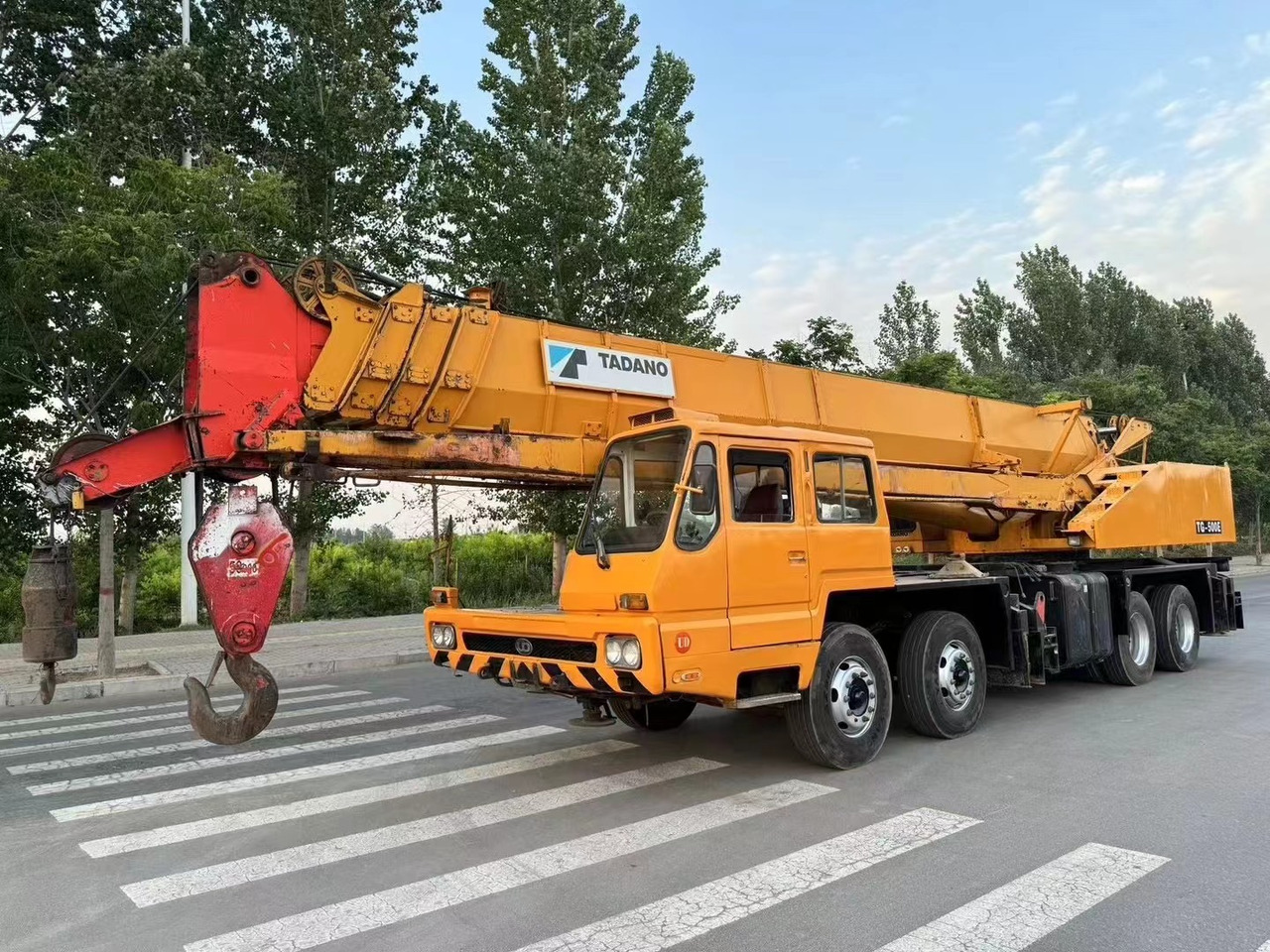 TADANO TG500E Good Condition 50 ton Truck Crane - Autodizalica: slika TADANO TG500E Good Condition 50 ton Truck Crane - Autodizalica TADANO TG500E Good Condition 50 ton Truck Crane - Autodizalica: slika TADANO TG500E Good Condition 50 ton Truck Crane - Autodizalica