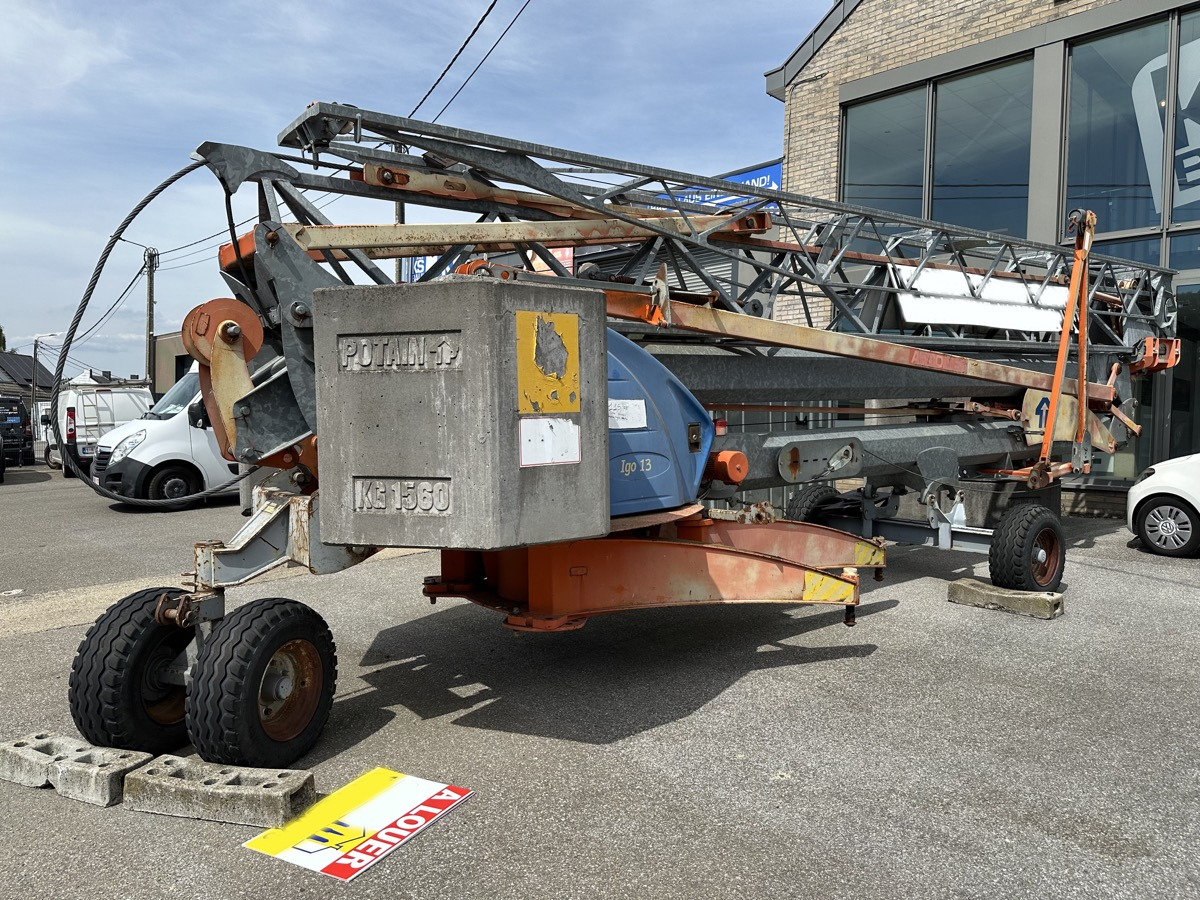 POTAIN IGO 13 - Brzomontažna dizalica: slika POTAIN IGO 13 - Brzomontažna dizalica POTAIN IGO 13 - Brzomontažna dizalica: slika POTAIN IGO 13 - Brzomontažna dizalica