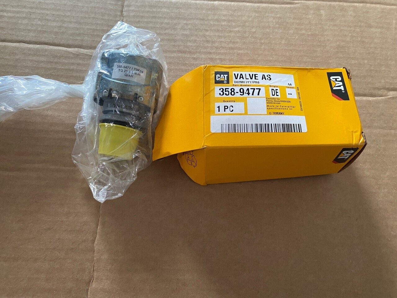 Caterpillar 6015B 6020B Valve 358-9477 3589477 - Rezervni dijelovi za Kamion: slika Caterpillar 6015B 6020B Valve 358-9477 3589477 - Rezervni dijelovi za Kamion Caterpillar 6015B 6020B Valve 358-9477 3589477 - Rezervni dijelovi za Kamion: slika Caterpillar 6015B 6020B Valve 358-9477 3589477 - Rezervni dijelovi za Kamion