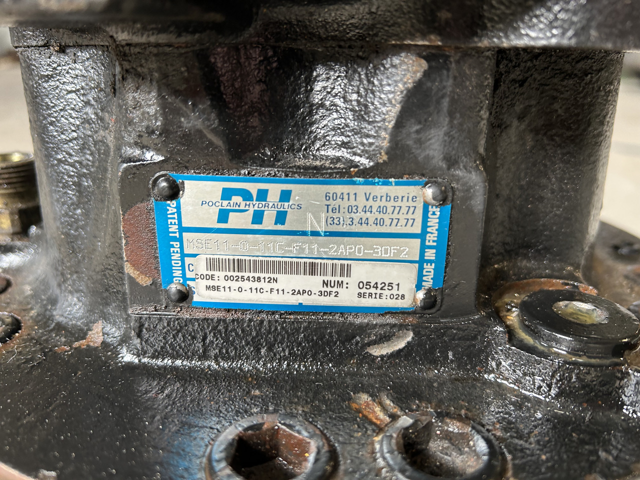POCLAIN HYDRAULICS MSE11 - Motor okretanja za Bager: slika POCLAIN HYDRAULICS MSE11 - Motor okretanja za Bager POCLAIN HYDRAULICS MSE11 - Motor okretanja za Bager: slika POCLAIN HYDRAULICS MSE11 - Motor okretanja za Bager