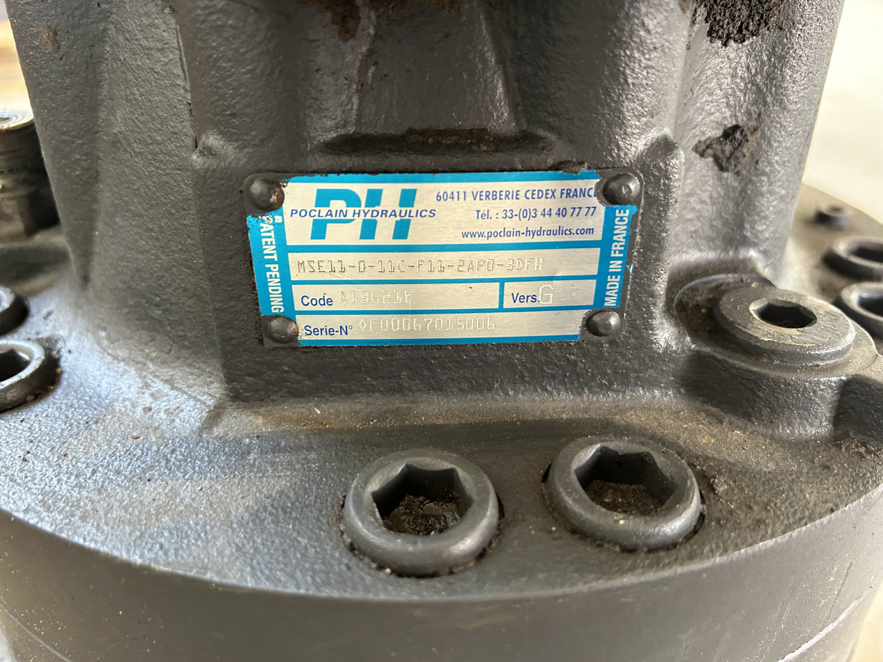 Poclain Hydraulics MSE-11 - Motor okretanja za Bager na kotačima: slika Poclain Hydraulics MSE-11 - Motor okretanja za Bager na kotačima Poclain Hydraulics MSE-11 - Motor okretanja za Bager na kotačima: slika Poclain Hydraulics MSE-11 - Motor okretanja za Bager na kotačima