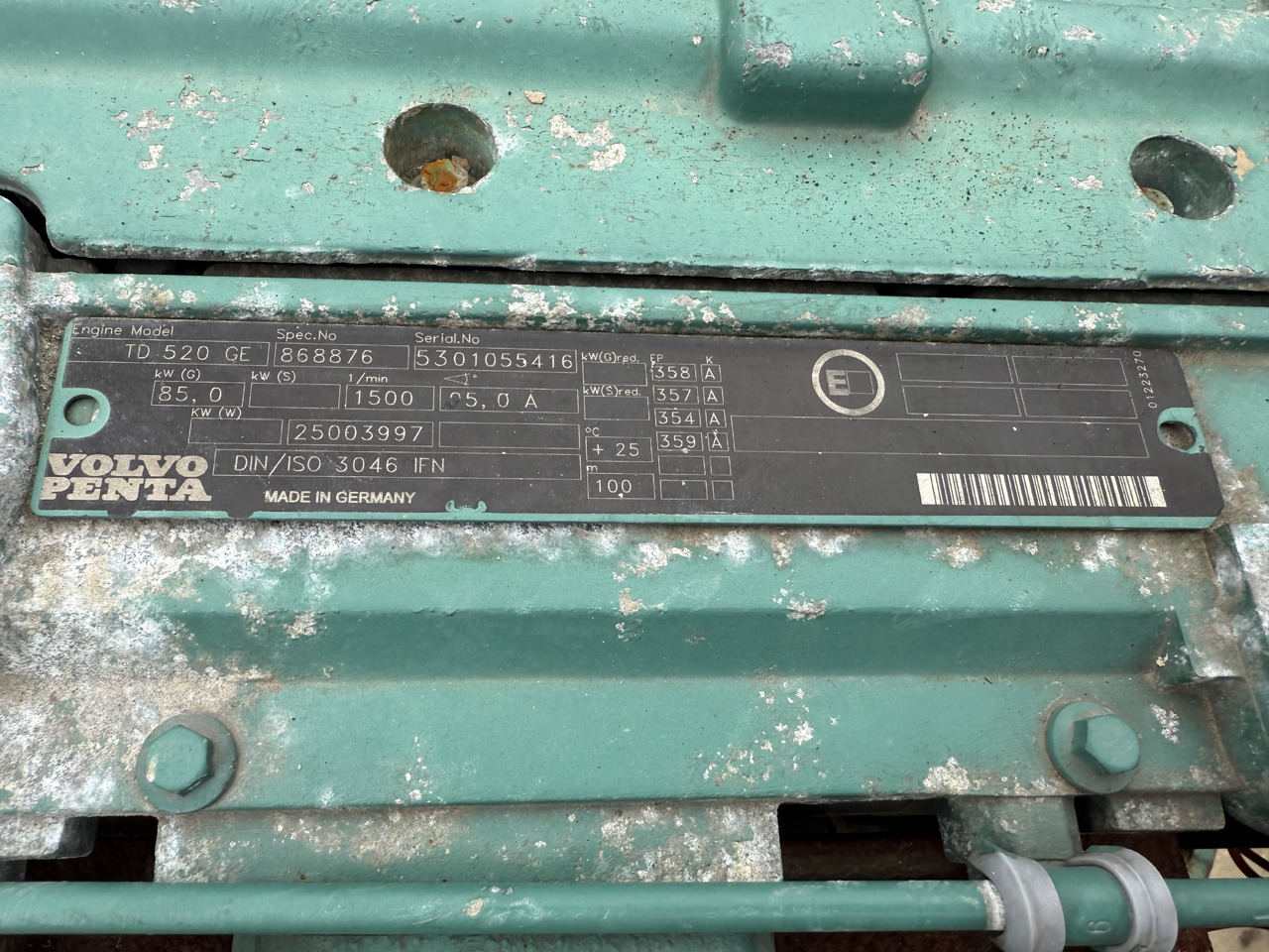 VOLVO PENTA TD520 GE - Motor za Građevinski strojevi: slika VOLVO PENTA TD520 GE - Motor za Građevinski strojevi VOLVO PENTA TD520 GE - Motor za Građevinski strojevi: slika VOLVO PENTA TD520 GE - Motor za Građevinski strojevi