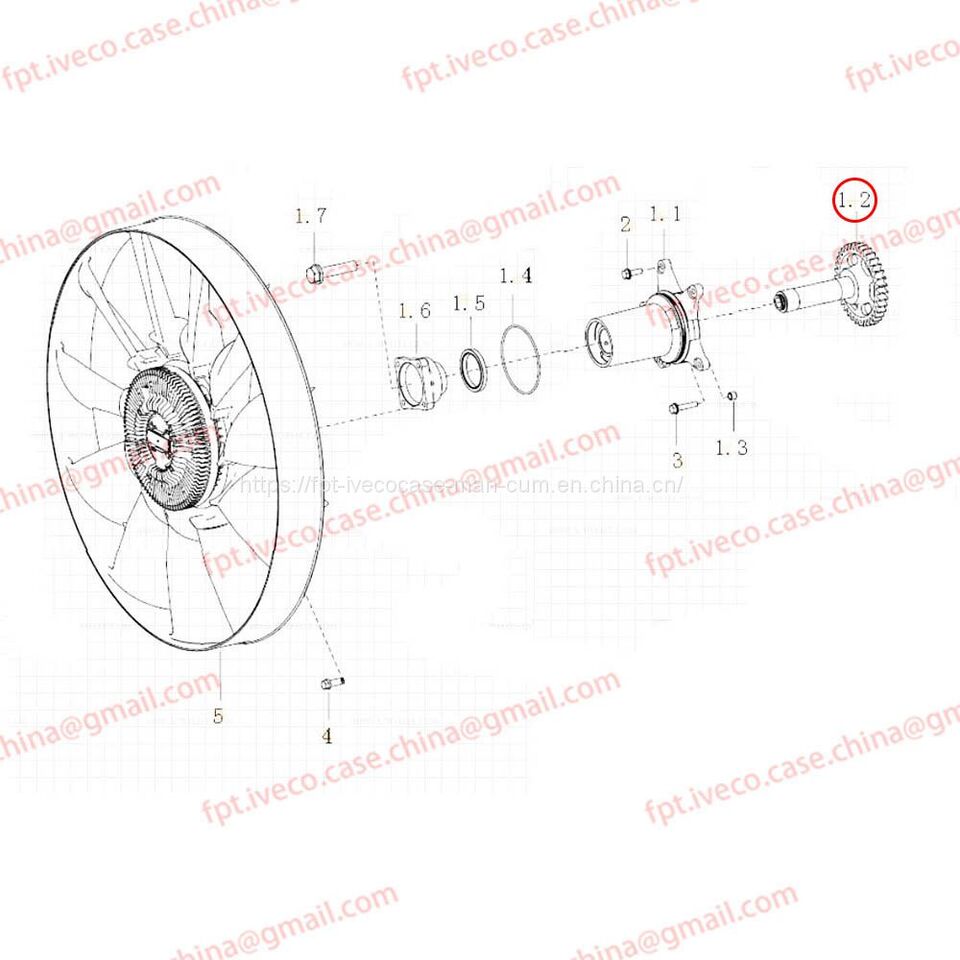MAN D2066 Fan bracket shaft assembly 06603-5004 - Ventilator za Kamion: slika MAN D2066 Fan bracket shaft assembly 06603-5004 - Ventilator za Kamion MAN D2066 Fan bracket shaft assembly 06603-5004 - Ventilator za Kamion: slika MAN D2066 Fan bracket shaft assembly 06603-5004 - Ventilator za Kamion