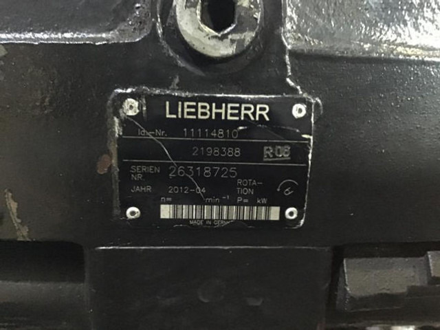 Liebherr A4VG125 - Hidraulična pumpa: slika Liebherr A4VG125 - Hidraulična pumpa Liebherr A4VG125 - Hidraulična pumpa: slika Liebherr A4VG125 - Hidraulična pumpa