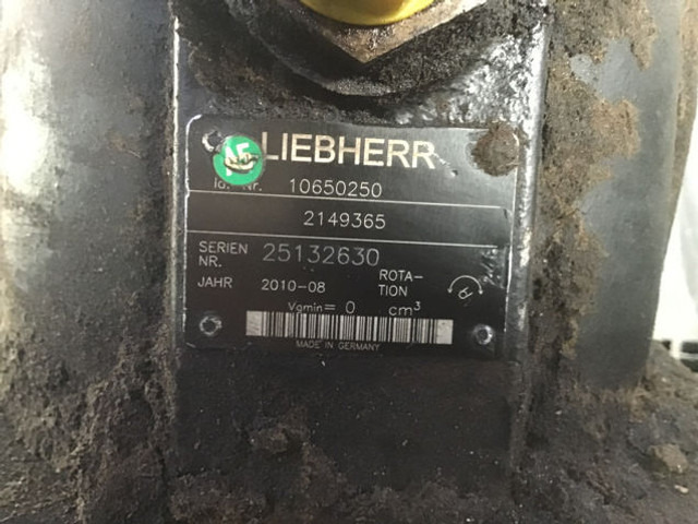 Liebherr A6VM140 - Hidraulični motor: slika Liebherr A6VM140 - Hidraulični motor Liebherr A6VM140 - Hidraulični motor: slika Liebherr A6VM140 - Hidraulični motor
