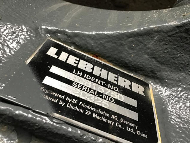 Liebherr Axle - Prednja osovina: slika Liebherr Axle - Prednja osovina Liebherr Axle - Prednja osovina: slika Liebherr Axle - Prednja osovina