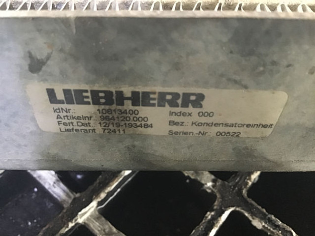Liebherr Capacitor Unit - Dio klima uređaja: slika Liebherr Capacitor Unit - Dio klima uređaja Liebherr Capacitor Unit - Dio klima uređaja: slika Liebherr Capacitor Unit - Dio klima uređaja