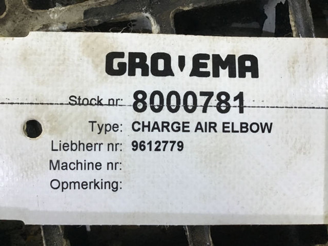 Cijev usisa Liebherr Charge Air Elbow: slika Cijev usisa Liebherr Charge Air Elbow