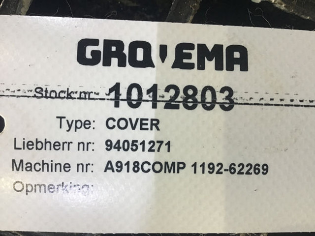 Liebherr Cover - Branik: slika Liebherr Cover - Branik Liebherr Cover - Branik: slika Liebherr Cover - Branik