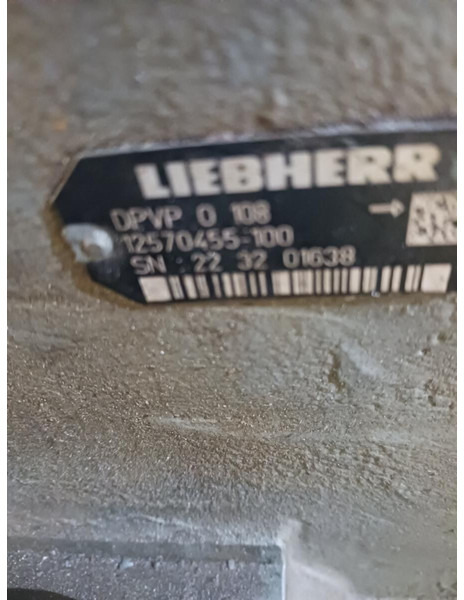 Liebherr DPVP O 108 - Hidraulična pumpa: slika Liebherr DPVP O 108 - Hidraulična pumpa Liebherr DPVP O 108 - Hidraulična pumpa: slika Liebherr DPVP O 108 - Hidraulična pumpa