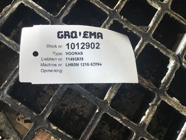 Osovina i dijelovi Liebherr Front Axle: slika Osovina i dijelovi Liebherr Front Axle