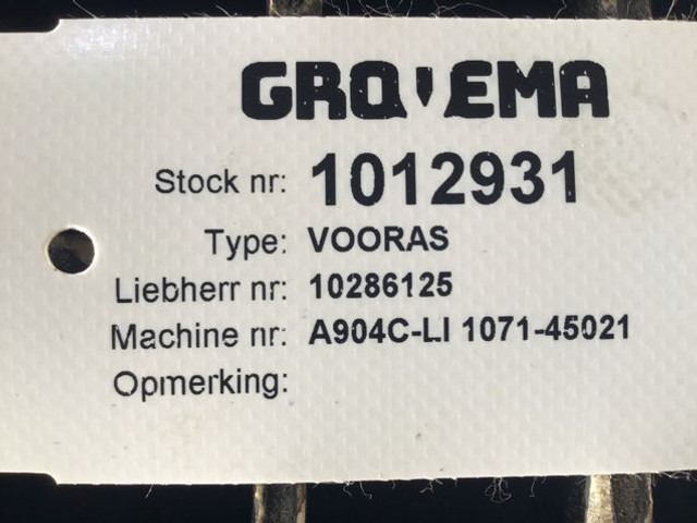 Liebherr Frontaxle - Prednja osovina: slika Liebherr Frontaxle - Prednja osovina Liebherr Frontaxle - Prednja osovina: slika Liebherr Frontaxle - Prednja osovina