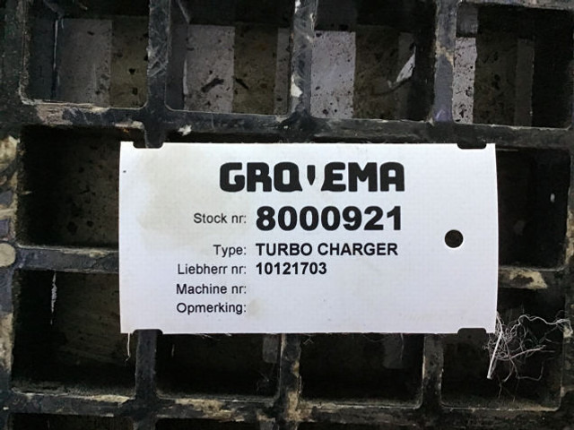 Liebherr Turbo Charger - Turbo: slika Liebherr Turbo Charger - Turbo Liebherr Turbo Charger - Turbo: slika Liebherr Turbo Charger - Turbo