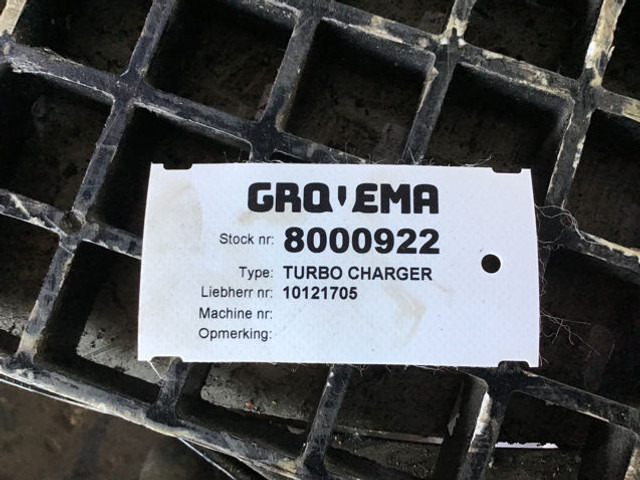 Liebherr Turbo Charger - Turbo: slika Liebherr Turbo Charger - Turbo Liebherr Turbo Charger - Turbo: slika Liebherr Turbo Charger - Turbo