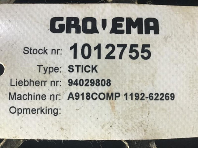 Priključak Liebherr Stick: slika Priključak Liebherr Stick